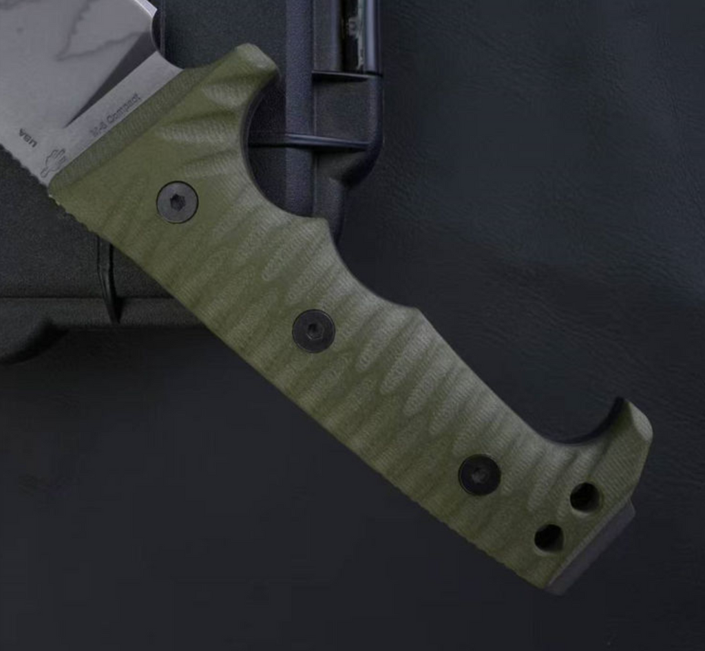 Fixed Blade Knife – IronClad DC53 Tactical with 7mm Full-Tang with G10 Handle Survival detail image - detail view 6