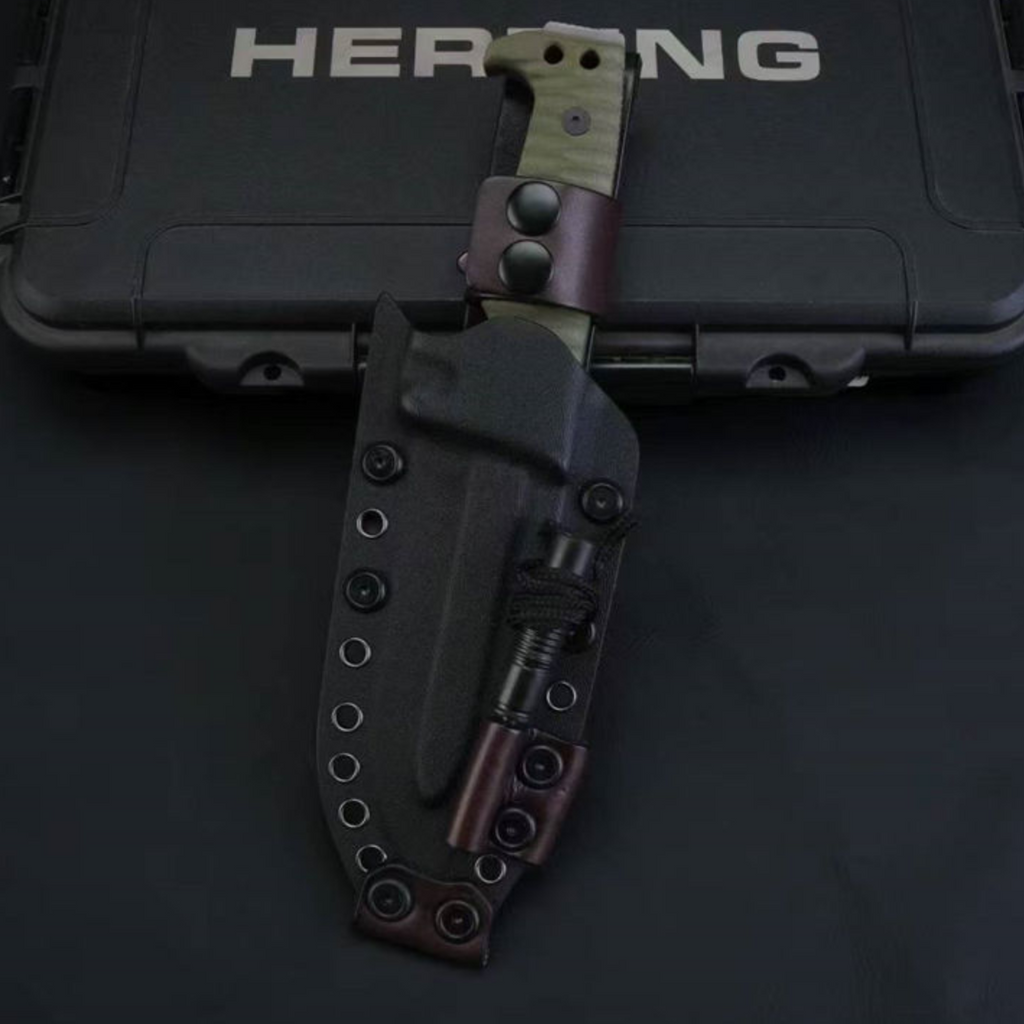 Fixed Blade Knife – IronClad DC53 Tactical with 7mm Full-Tang with G10 Handle Survival detail image - detail view 8