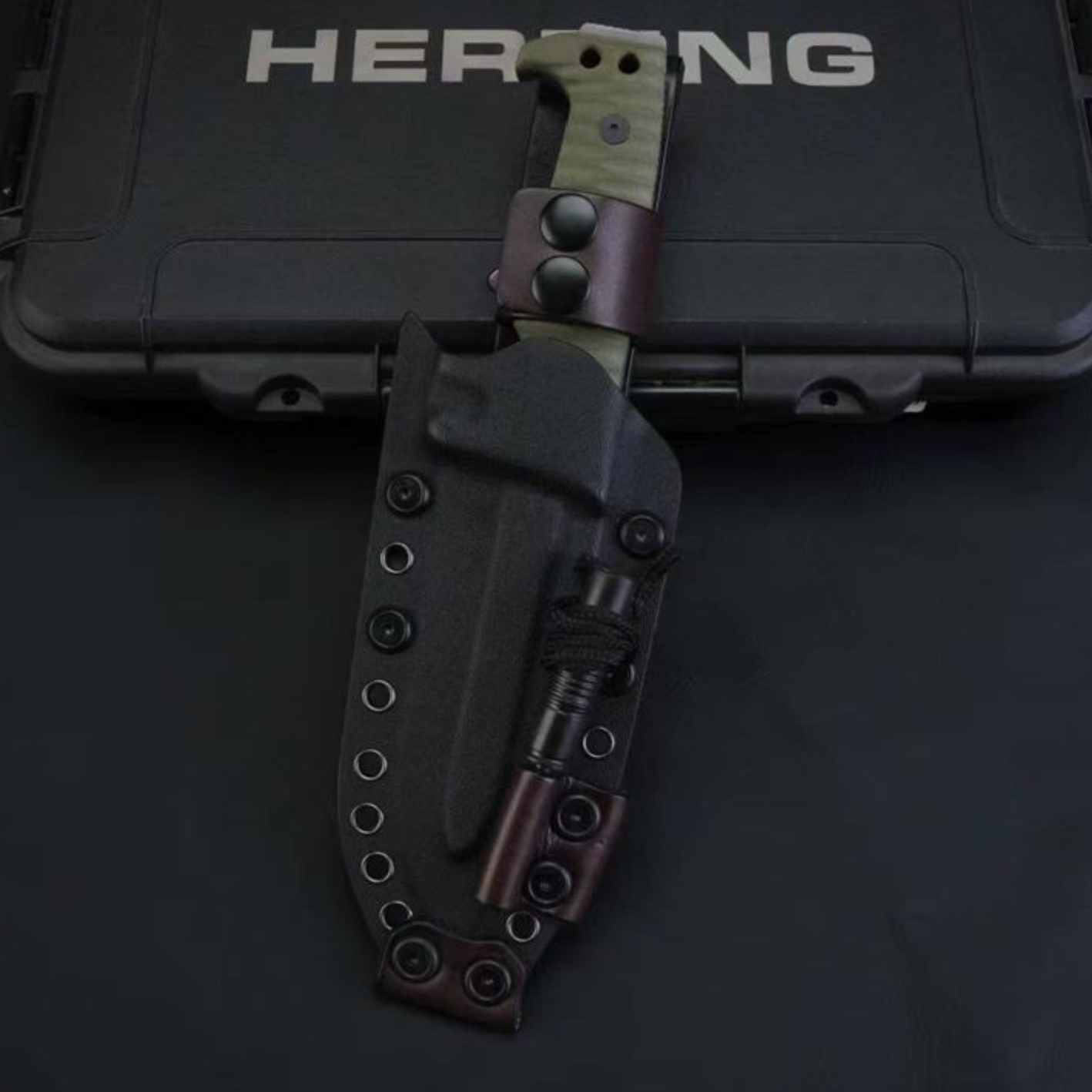 Fixed Blade Knife – IronClad DC53 Tactical with 7mm Full-Tang with G10 Handle Survival detail image - detail view 8