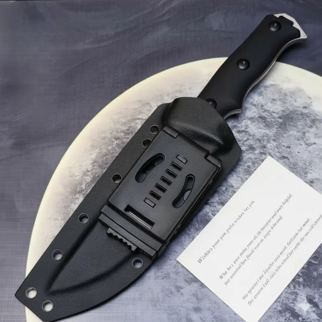 Fixed Blade Knife – Roadblock Overbuilt D2 Survival with 6mm Thick Tactical detail image - detail view 3