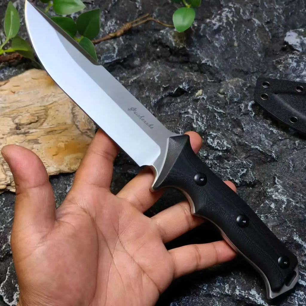 Fixed Blade Knife – Roadblock Overbuilt D2 Survival with 6mm Thick Tactical product image