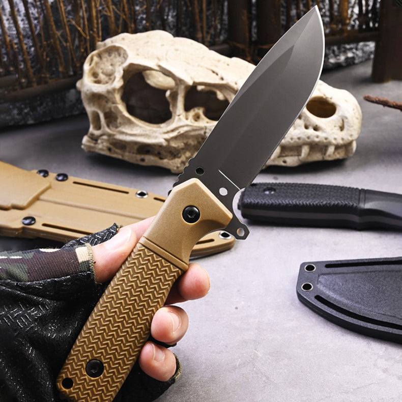Fixed Blade Knife – Talon Tactical Survival with G10 Handle & Kydex Sheath detail image - detail view 5