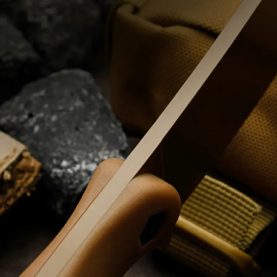 Fixed Blade Knife – Vanguard Heavy-Duty with 5mm Thick Tactical with Polymer Grip & Sheath detail image