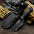 Fixed Blade Knife – Vanguard Heavy-Duty with 5mm Thick Tactical with Polymer Grip & Sheath product image