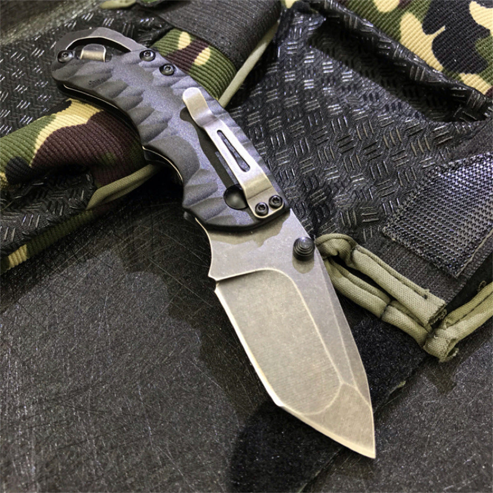 Folding Knife – Kershaw 8750 Pocket with 8Cr13MoV Tanto Blade with Dual Thumbstuds EDC variant image