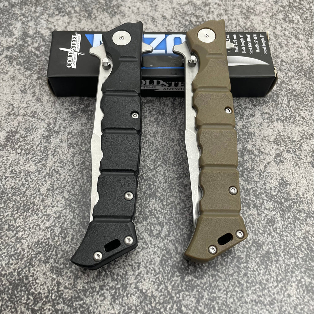 Folding Knife – Large Clip Point GFN Handle Spring Lock Tactical Military EDC detail image - detail view 7