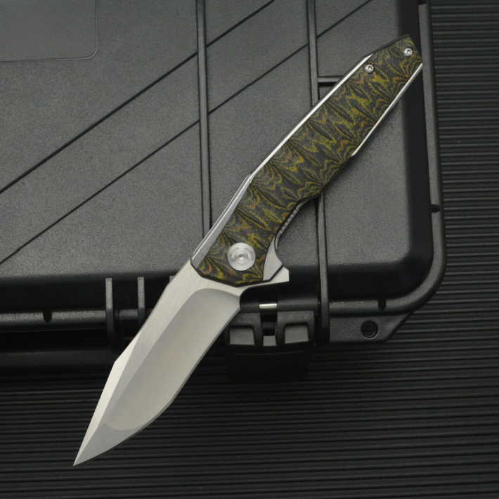 Folding Knife – Python D2 Heavy-Duty with G10 Tactical Survival Blade variant image - product view 7