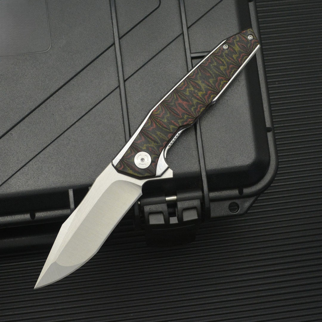 Folding Knife – Python D2 Heavy-Duty with G10 Tactical Survival Blade variant image