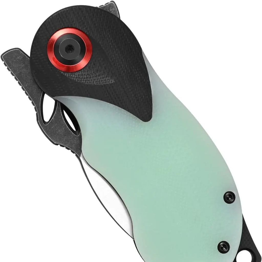 Folding Knife – RabbitEdge K110 with Compact EDC with G10 Handle & Ball Bearing detail image