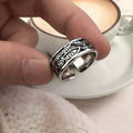 Gothic Statement Ring – Evil Eye with Devil Punk Vintage Retro variant image
