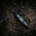 Gothic Titanium Pendant – Dark Fire EDC with Multi-Tool with Keychain Lantern product image