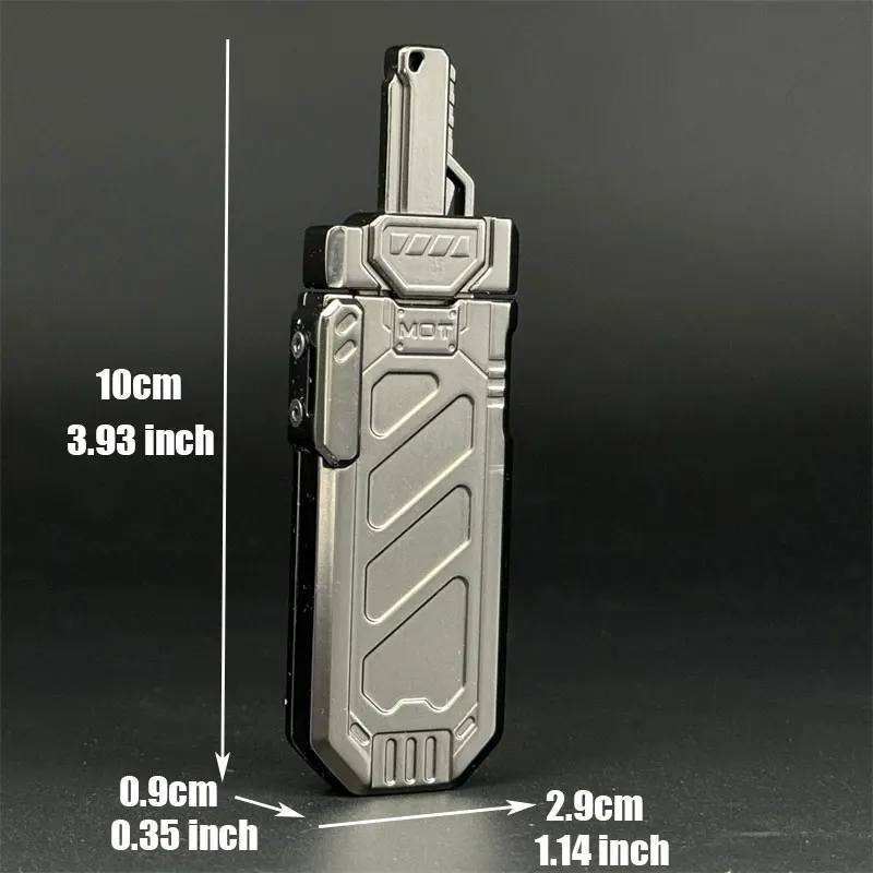 Haptic Fidget Slider – Sky Breaker Metal with Sword & Scabbard Press Mechanism detail image - detail view 8