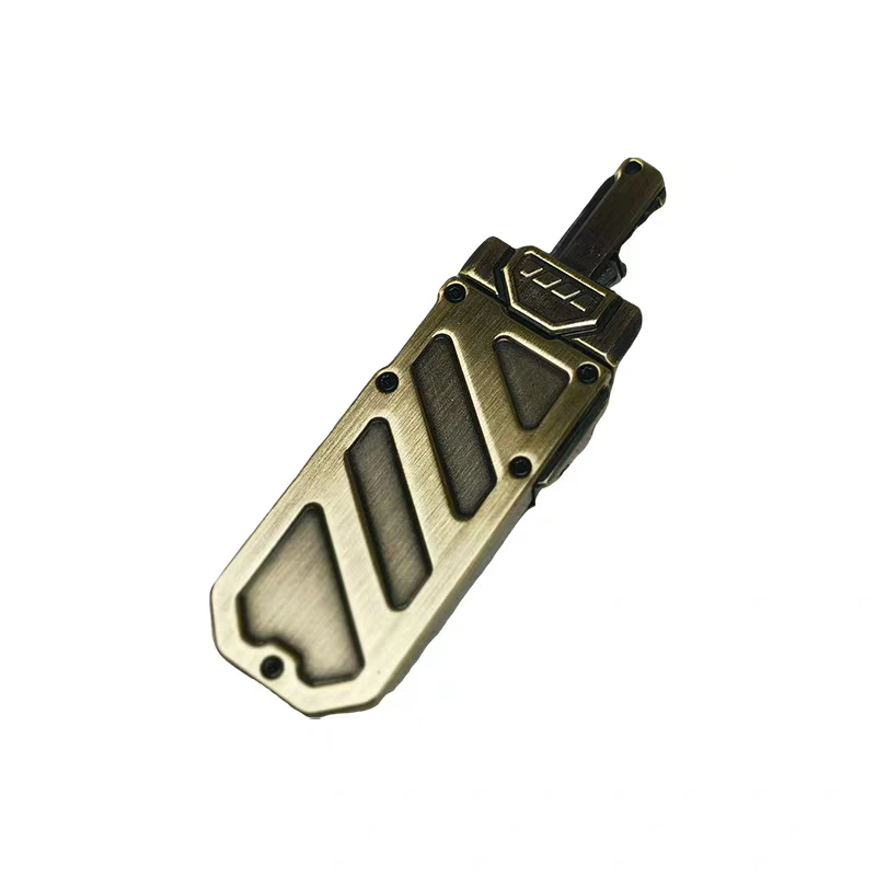 Haptic Fidget Slider – Sky Breaker Metal with Sword & Scabbard Press Mechanism variant image - product view 11