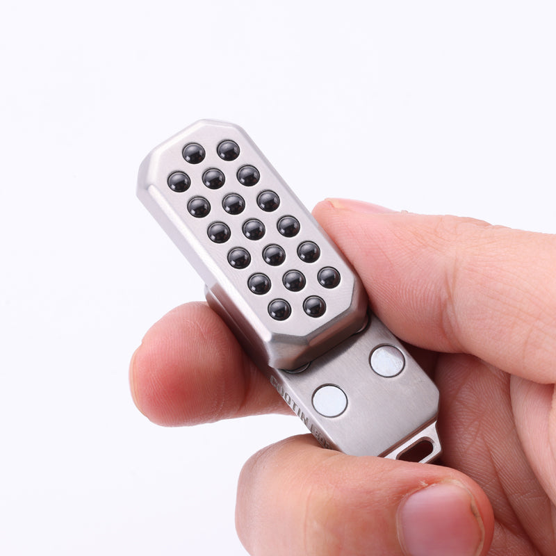 Haptic Fidget Slider – Stainless Steel Push Press Bead EDC Stress Relief Desk Toy detail image - detail view 14