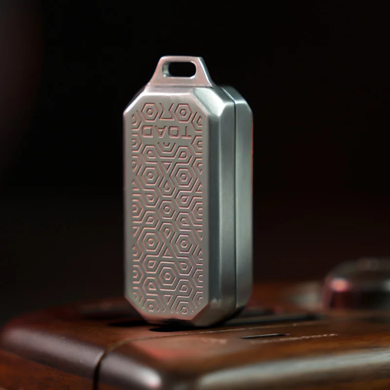 Haptic Fidget Slider – Stainless Steel Push Press Bead EDC Stress Relief Desk Toy detail image