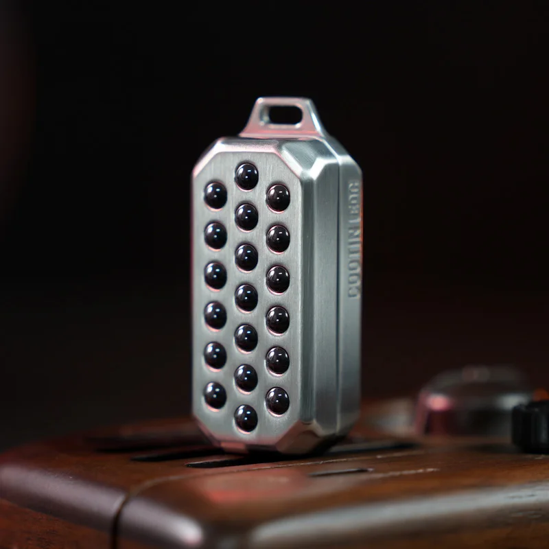 Haptic Fidget Slider – Stainless Steel Push Press Bead EDC Stress Relief Desk Toy product image