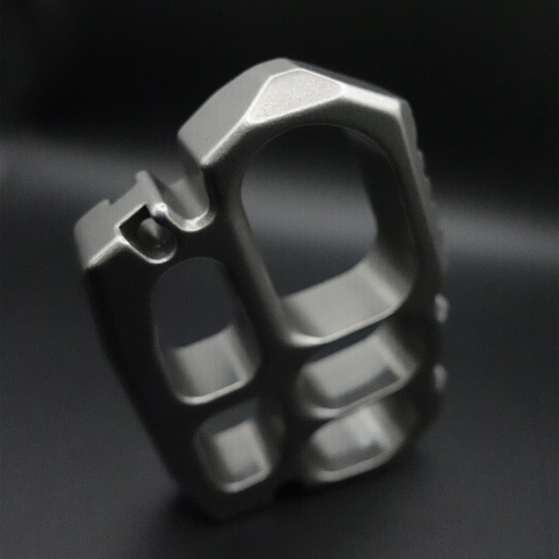 Brass Knuckles Stainless Steel Heavy Duty Full Grip 4 Finger EDC Self-Defense Knuckle Duster