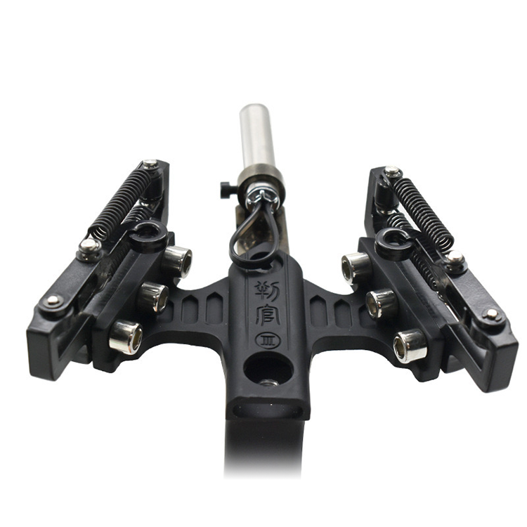 Hunting Slingshot – Professional with Stainless Steel Wrist Rest with Laser Sight detail image - detail view 4