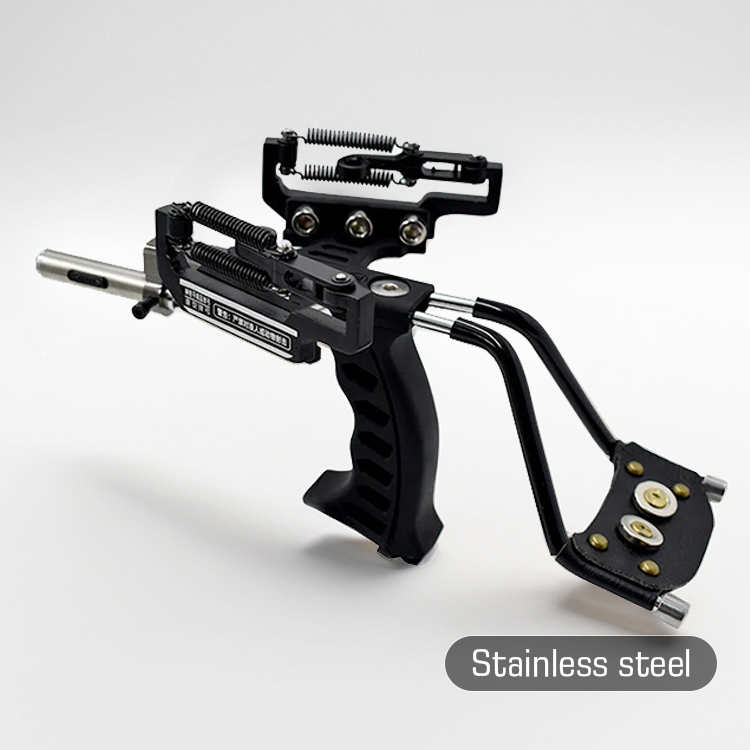 Hunting Slingshot – Professional with Stainless Steel Wrist Rest with Laser Sight product image