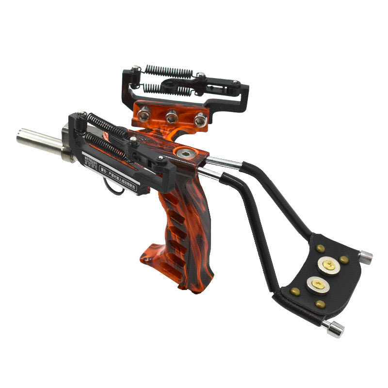 Hunting Slingshot – Professional with Stainless Steel Wrist Rest with Laser Sight variant image - product view 9