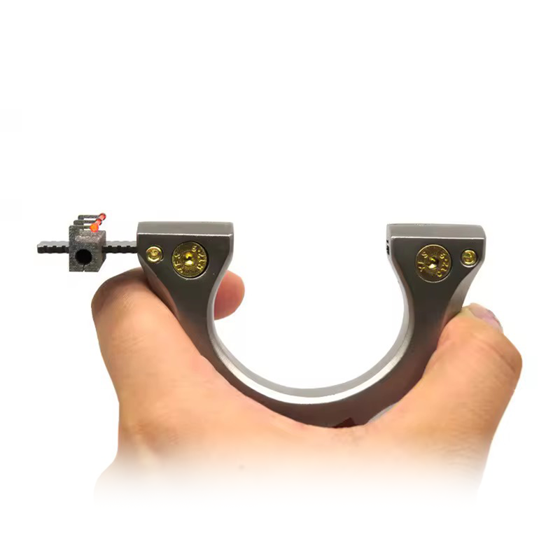 Hunting Slingshot – Tactical with Stainless Steel Wooden Handle with Target Practice detail image - detail view 8
