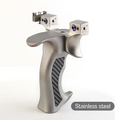 Hunting Slingshot – Stainless Steel Tomahawk Wrist Brace Slingshot for Target Practice