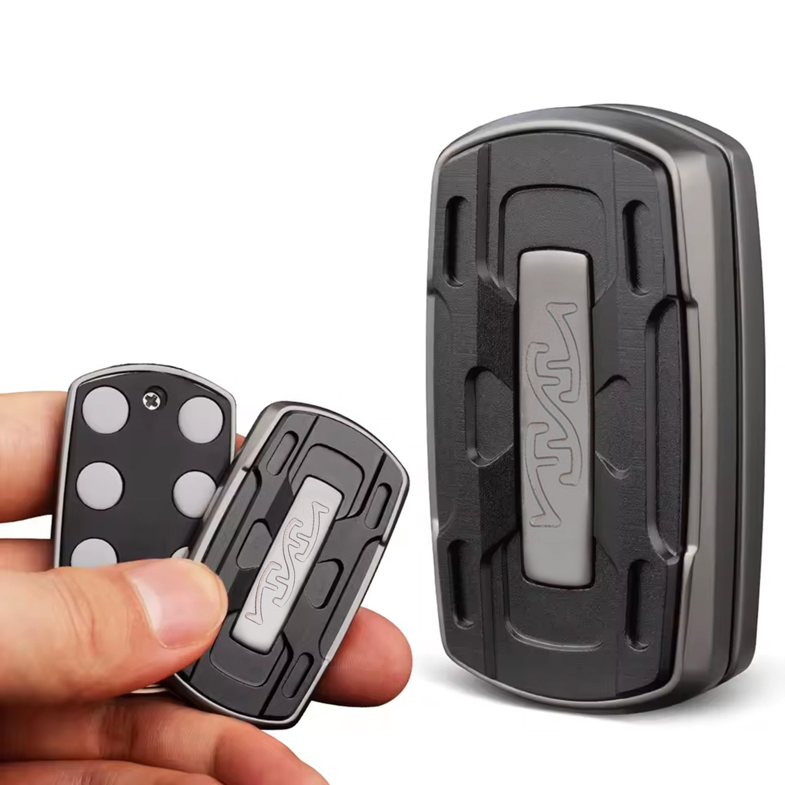 Magnetic Fidget Slider – Alloy CNC Engraved Sound Blade EDC Stress Relief ADHD Anxiety variant image