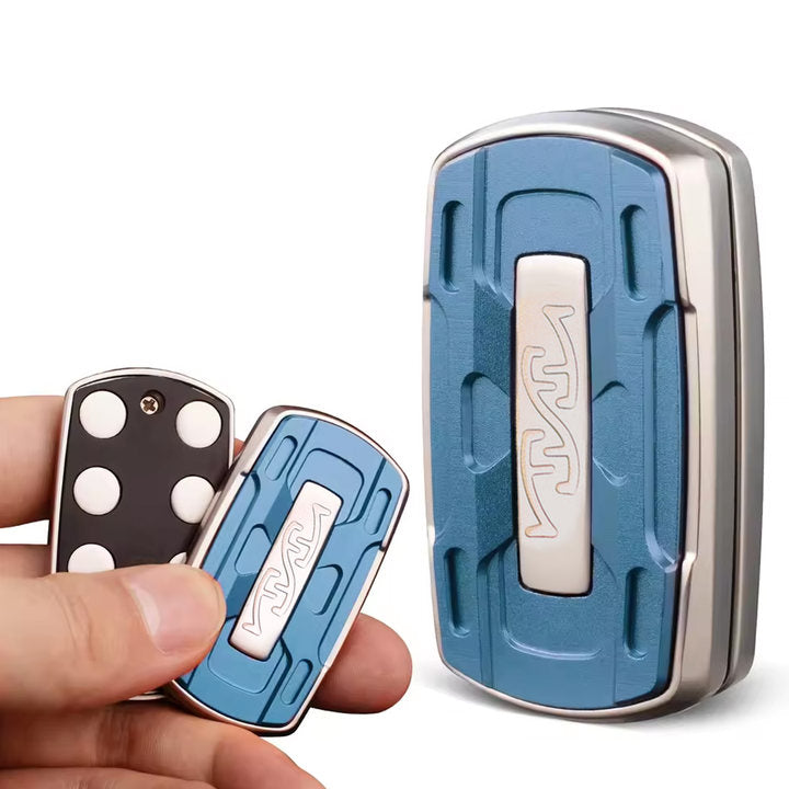 Magnetic Fidget Slider – Alloy CNC Engraved Sound Blade EDC Stress Relief ADHD Anxiety variant image - product view 14