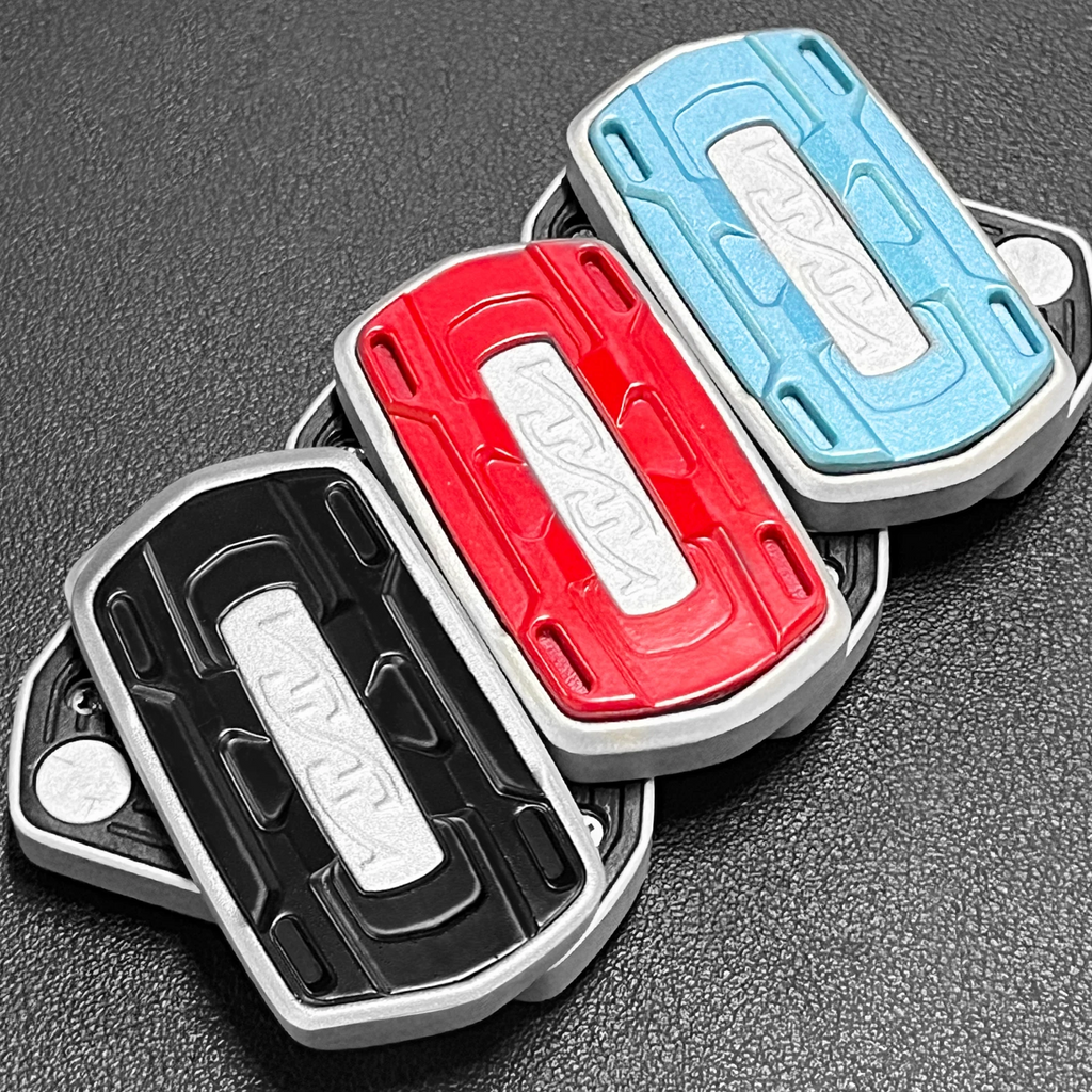 Magnetic Fidget Slider – Alloy CNC Engraved Sound Blade EDC Stress Relief ADHD Anxiety detail image