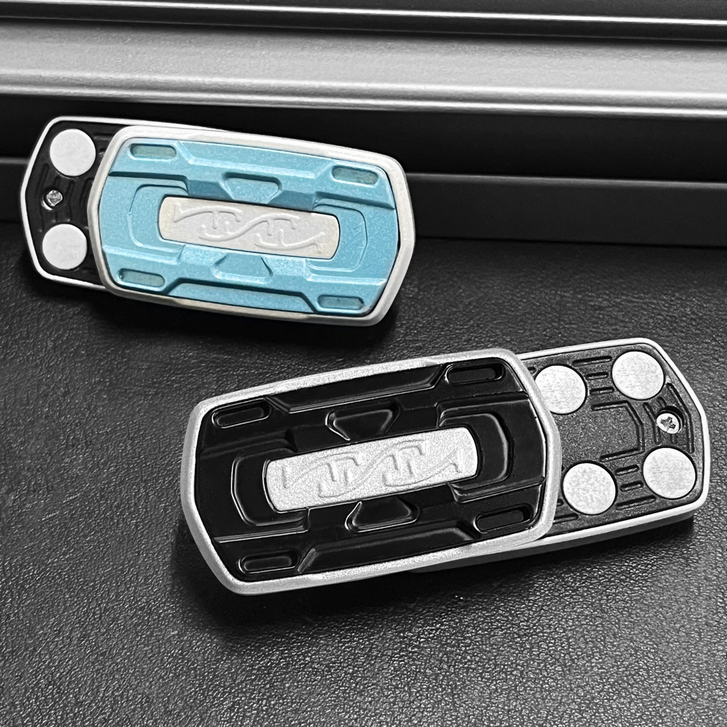 Magnetic Fidget Slider – Alloy CNC Engraved Sound Blade EDC Stress Relief ADHD Anxiety product image