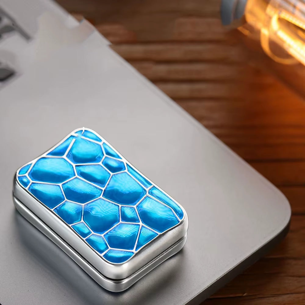 Magnetic Fidget Slider – Full Metal Infinity Push Water Cube Stress Relief EDC Desk Toy detail image
