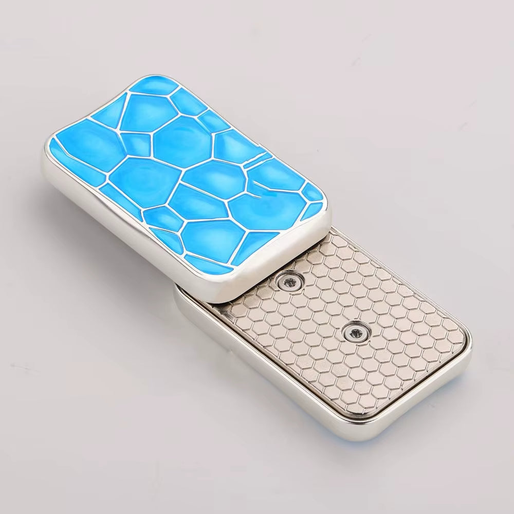 Magnetic Fidget Slider – Full Metal Infinity Push Water Cube Stress Relief EDC Desk Toy detail image - detail view 4