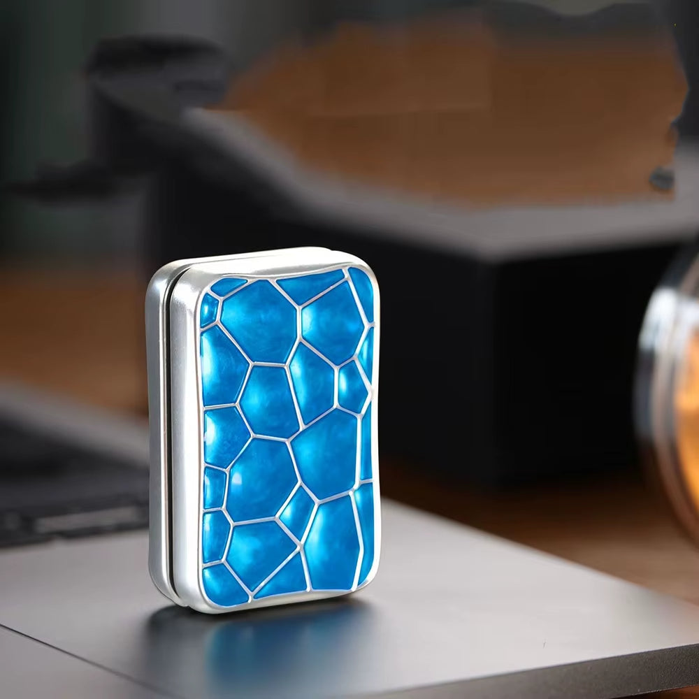 Magnetic Fidget Slider – Full Metal Infinity Push Water Cube Stress Relief EDC Desk Toy product image