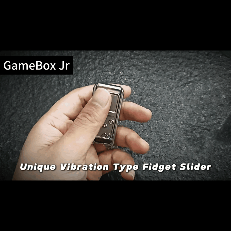 Magnetic Fidget Slider – Metal CNC Alloy Game Console Haptic Stress Relief EDC Toy detail image