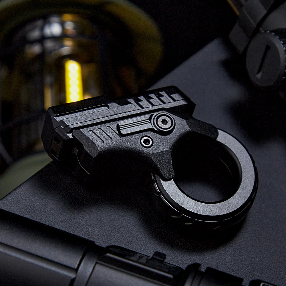 Magnetic Fidget Slider – Mini Marksman Titanium Toy with Metal variant image