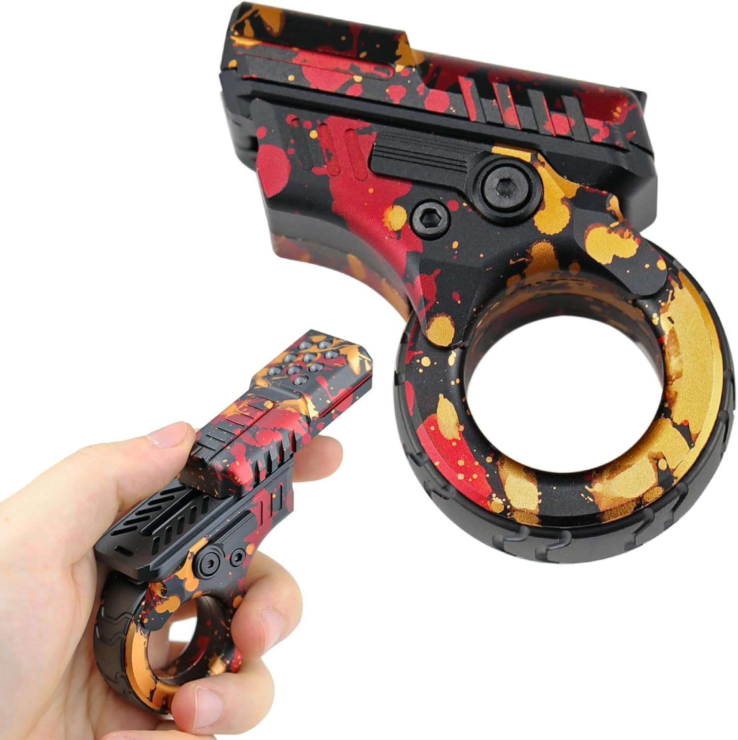 Magnetic Fidget Slider – Mini Marksman Titanium Toy with Metal variant image - product view 12