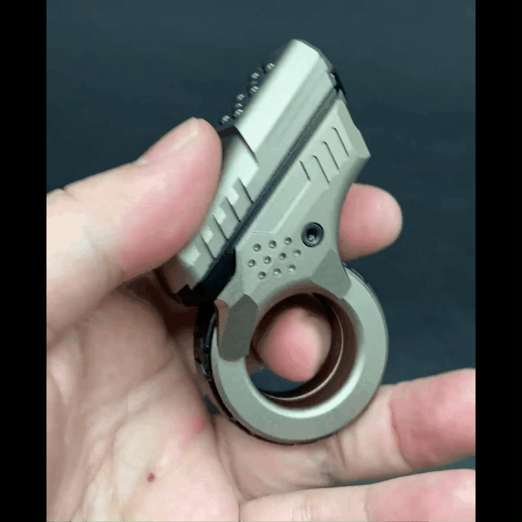 Magnetic Fidget Slider – Mini Marksman Titanium Toy with Metal detail image