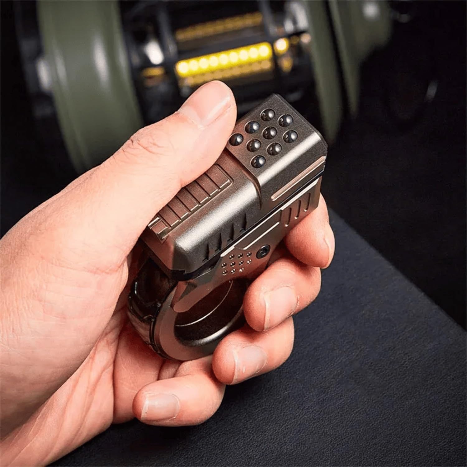 Magnetic Fidget Slider – Mini Marksman Titanium Toy with Metal detail image - detail view 4