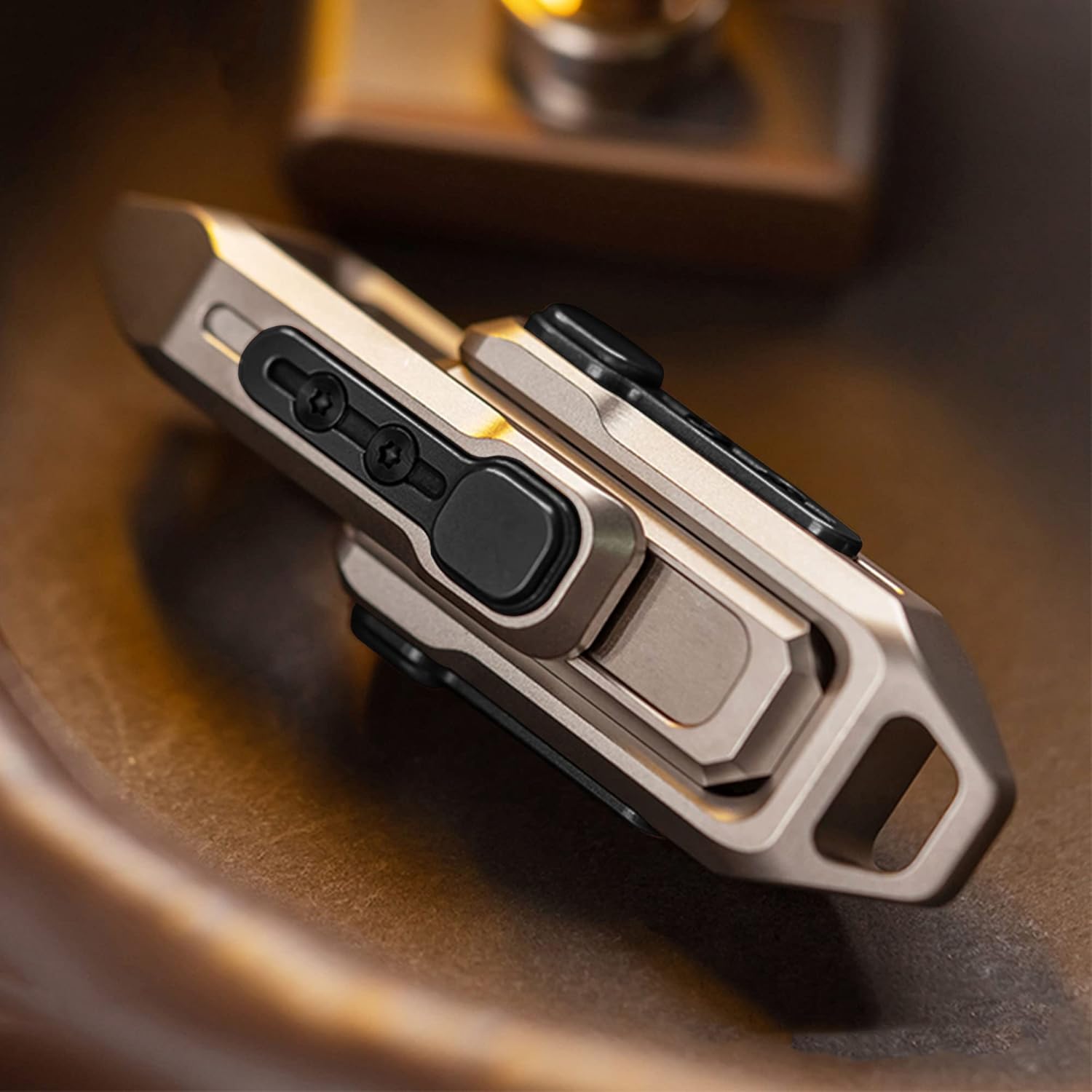 Magnetic Fidget Slider – RocketMag Metal with Zinc Alloy with Click Sound detail image - detail view 3