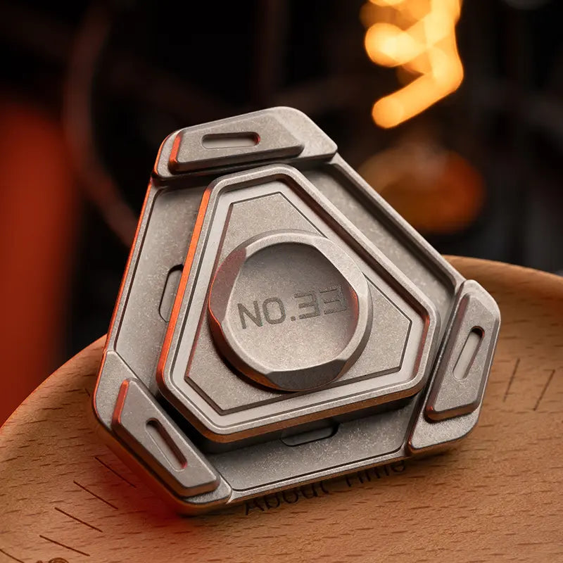 Magnetic Fidget Spinner – Gyro Heart Interactive Metal with R188 Bearings product image