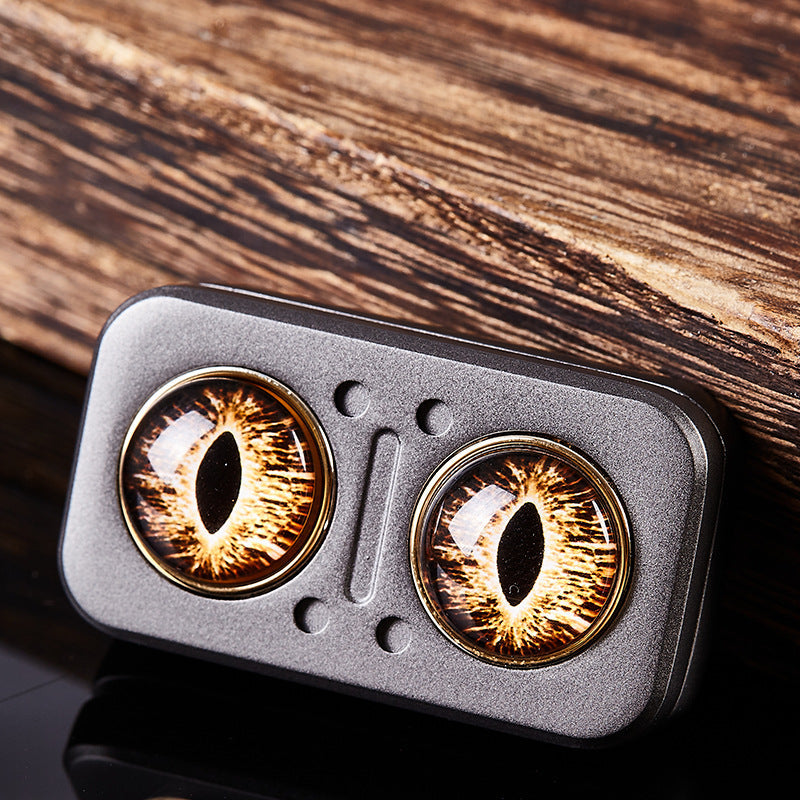 Magnetic Fidget Spinner – Owl Coin Titanium with 360° Stress Relief EDC variant image - product view 15