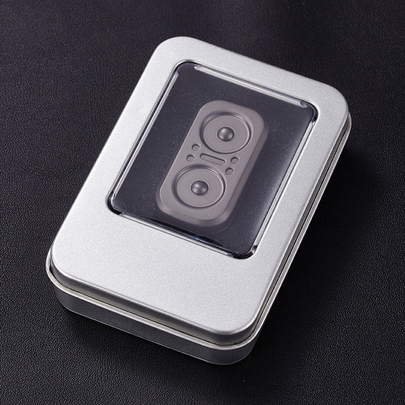 Magnetic Fidget Spinner – Owl Coin Titanium with 360° Stress Relief EDC variant image