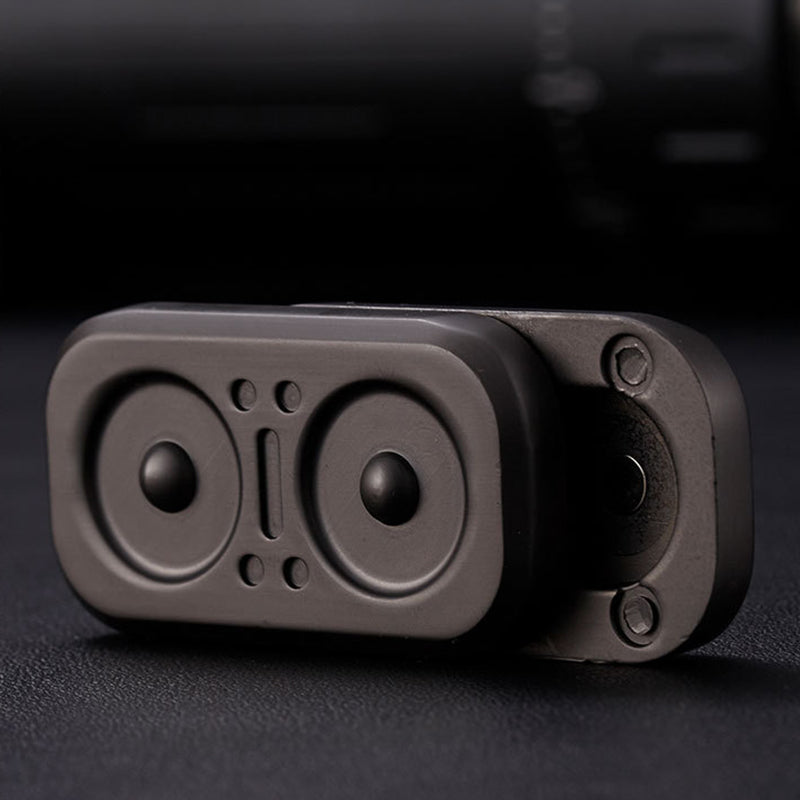Magnetic Fidget Spinner – Owl Coin Titanium with 360° Stress Relief EDC detail image - detail view 11