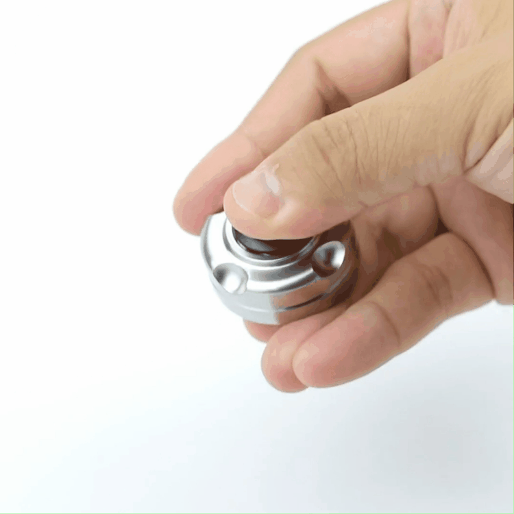 Magnetic Fidget Spinner – ScaleSpinner Levitation with Stainless Steel EDC detail image