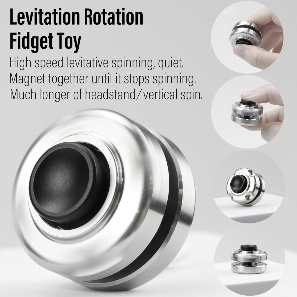 Magnetic Fidget Spinner – ScaleSpinner Levitation with Stainless Steel EDC detail image - detail view 5