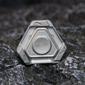 Magnetic Fidget Toy – Steel Spin Top with Dual Rotation Stainless Steel product image