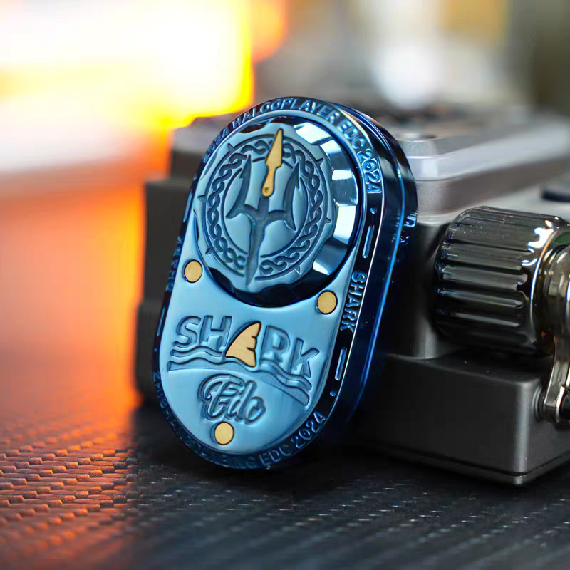 Mechanical Fidget Slider – SharkPulse Precision EDC Toy with Multi-Track with Sound variant image - product view 4