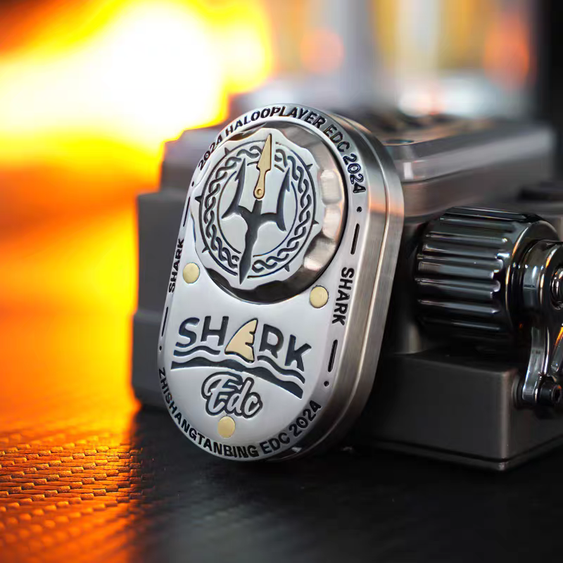 Mechanical Fidget Slider – SharkPulse Precision EDC Toy with Multi-Track with Sound variant image