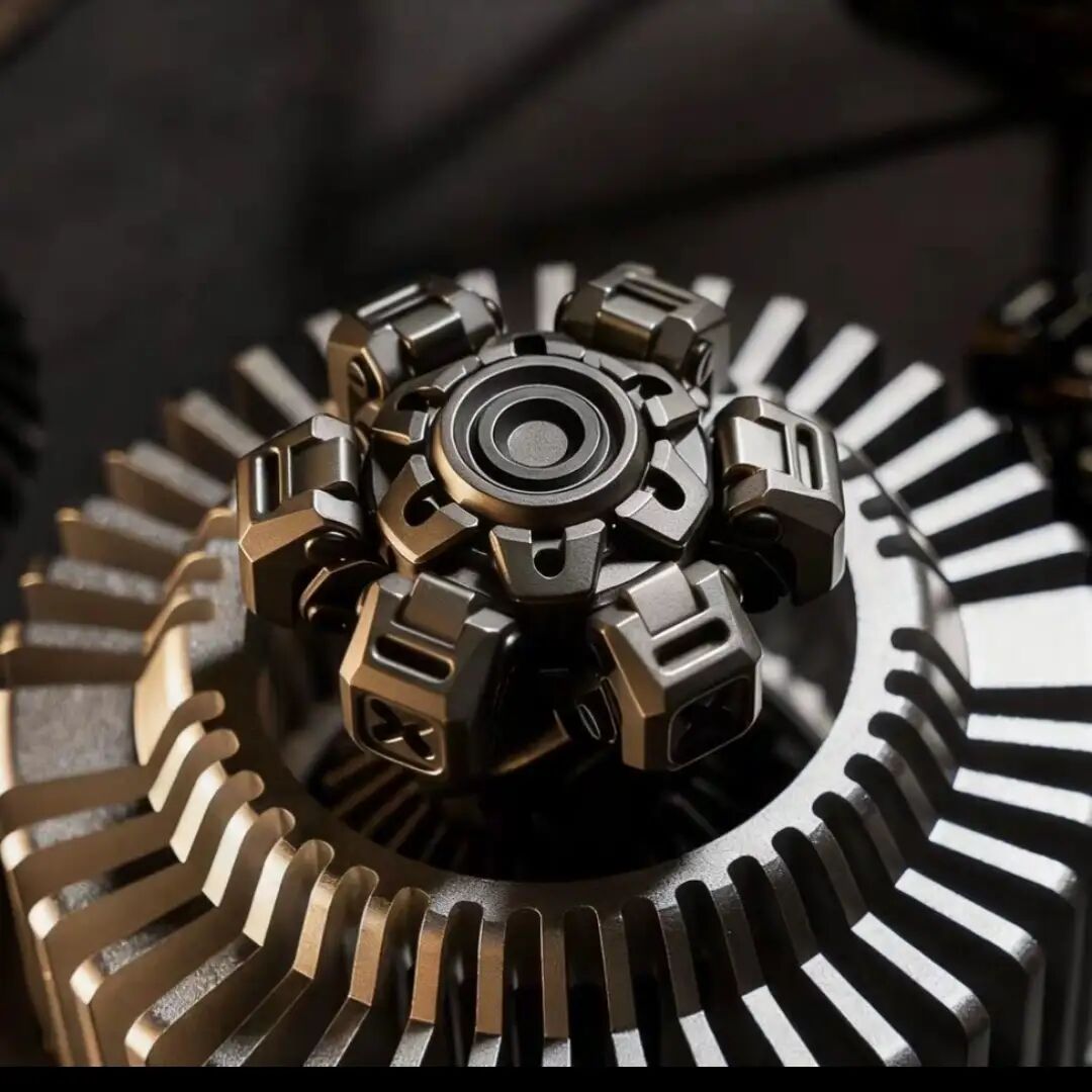 Mechanical Fidget Toy – Mecha City X Heavy-Mech with Dual Armor Deploy EDC variant image - product view 8