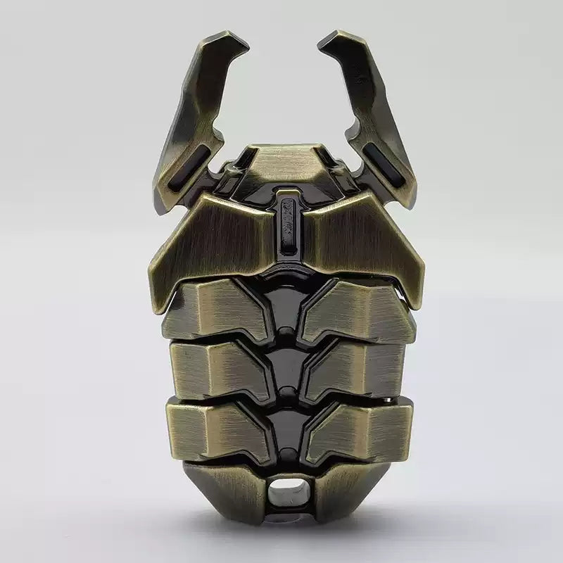 Metal Fidget Coin – Alloy Mech Bug Press Push Snap Pop Sound EDC Stress Relief Desk Toy detail image - detail view 5